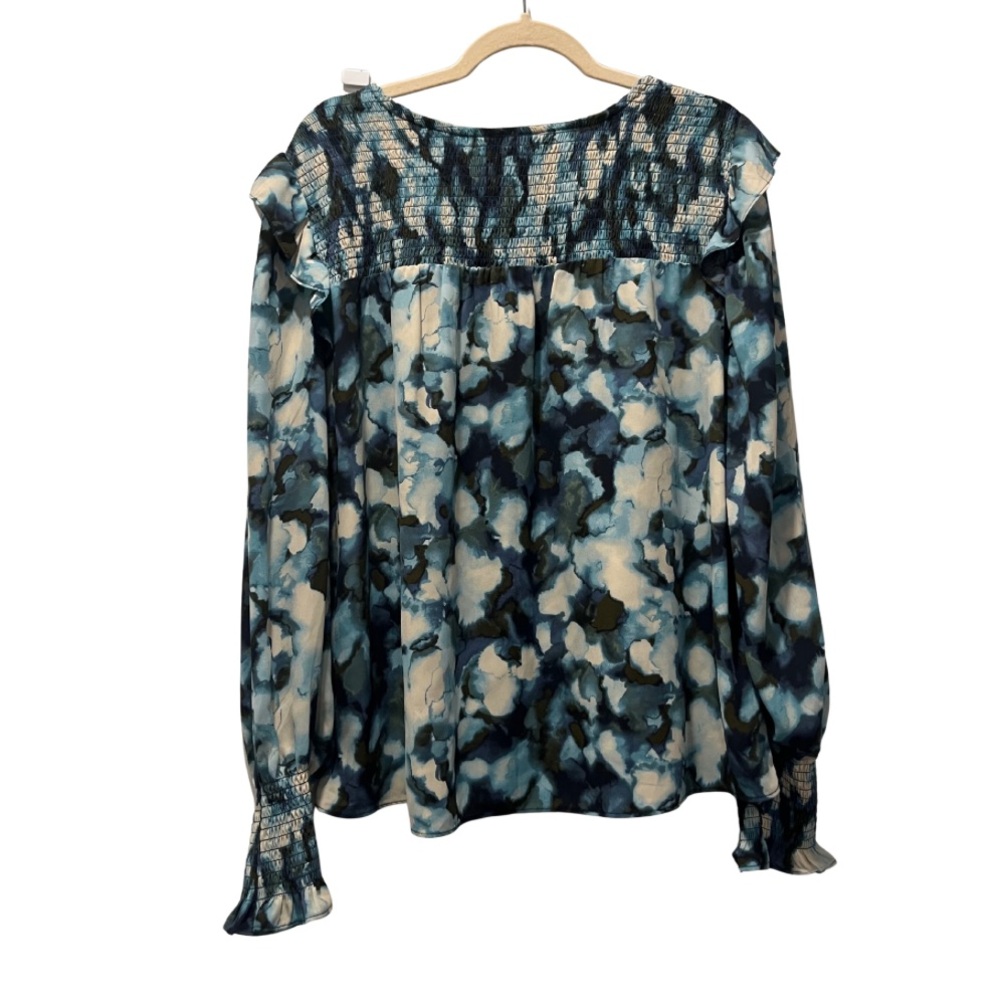 Sharagano printed blouse XL